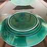 Pair of Late Victorian Collectors Cabbage Plates Image 7