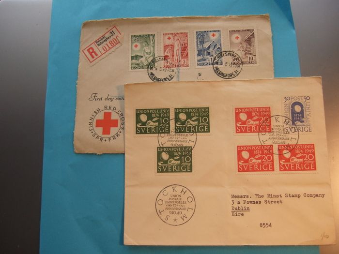 First Day Cover Stamps.