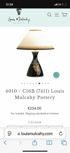 Louis Mulcahy lamp