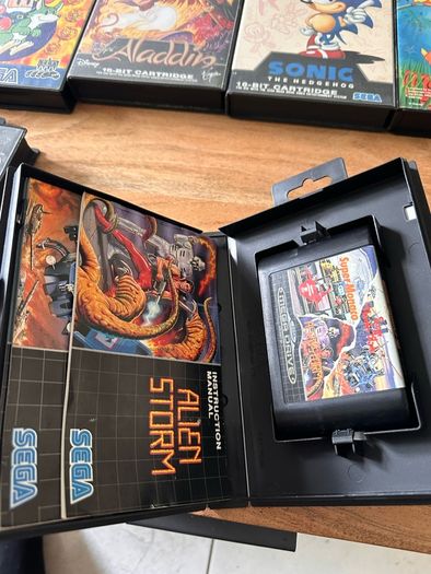 Sega Megadrive games Sonic Castlevania
