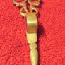 Vintage Brass Candle Wick Scissors / Snuffer Image 2