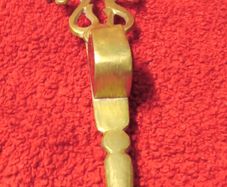 Vintage Brass Candle Wick Scissors / Snuffer
