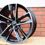 19" RS7 Black Matt Alloy Wheels Audi Seat Skoda Vw5x112 Image 2