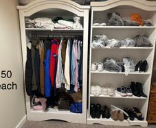 wardrobe white anti mold