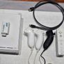 Nintendo Wii Console, Controllers and HDMI Connector Image 2