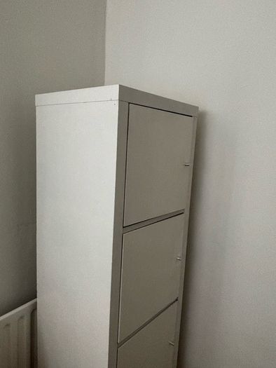 IKEA Kallax slimline 4 door storage cabinet