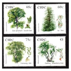 2006 Ireland Fauna & Flora Native Trees Commemorative Stamps Mint Never Hinged (MNH)