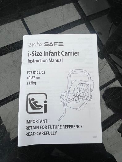 Enfasafe i-Size Infant Carrier Car Seat
