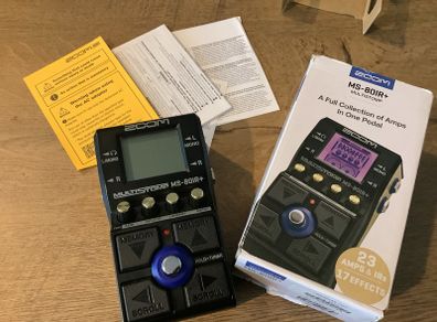 Zoom MS-80IR+ MultiStomp pedal box