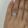 Authentic Adara 9ct White Gold 0.50ct Diamond Ring Image 5