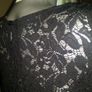Black lace classy top Awear size UK12 EUR40 Postage included Image 3
