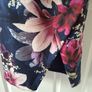 Coast Navy Floral  S/L Dress in Size 12 Image 3
