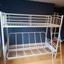 bunk bed with double bed futon Image 4