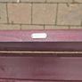 Garden Bench Cast iron fully restored seat outside outdoor garden sitting treated timber decorations, furniture patio  decking, home house cottage ignore flowers pots plants, garden statue chair  swing patio heater bbq hammock sun  farm shop gift Image 9