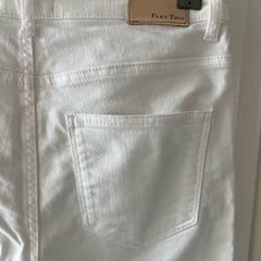 Part Two White Summer Cropped Jeans - W29