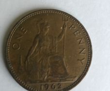 1962 British Penny