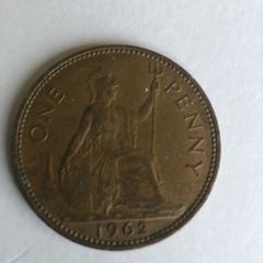 1962 British Penny