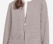 Tom Taylor Cardigan Jacket with Pockets (Brown) One Size