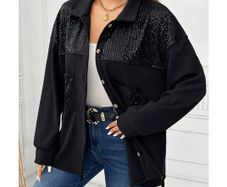 Glam Sequin Jacket size 18/20
