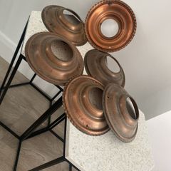 Ceiling Medallions Lighting copper