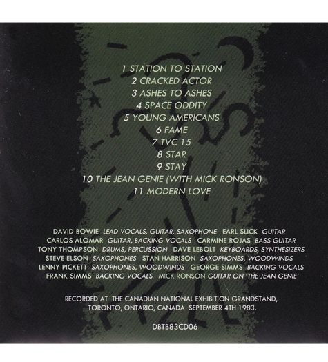 Bowie Sound of Gold 10 Disc Silver Edition