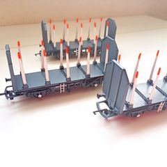 Model  Railway Br. Ota  Timber Wagons
