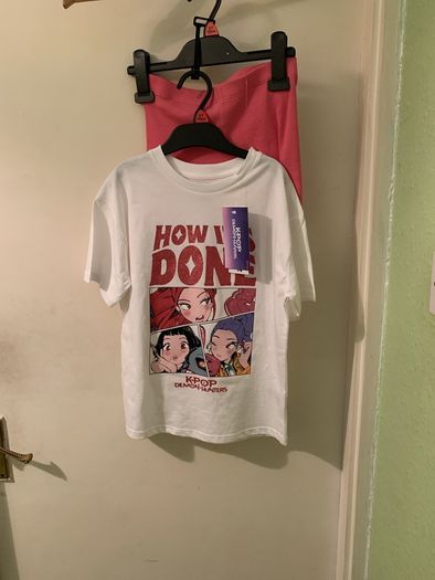 K Pop Demon Hunters Shorts and T Shirts Sets