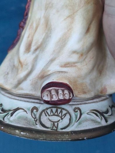 Vintage 10" Capodimonte "Merry Monk"