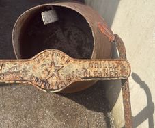vintage farm machine