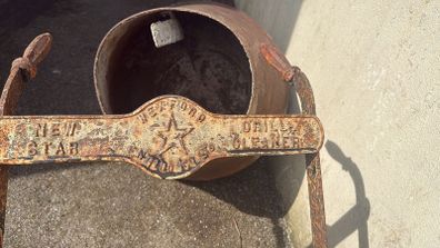 vintage farm machine