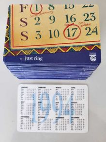 1994 pocket calendars