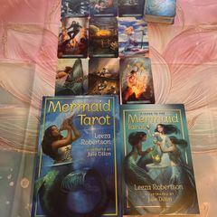 Mermaid Tarot cards by Leeza Robertson.
