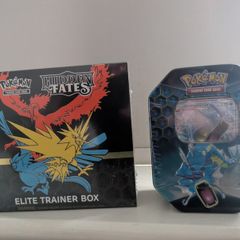 Pokemon Hidden Fates Etb + Gyarados Tin