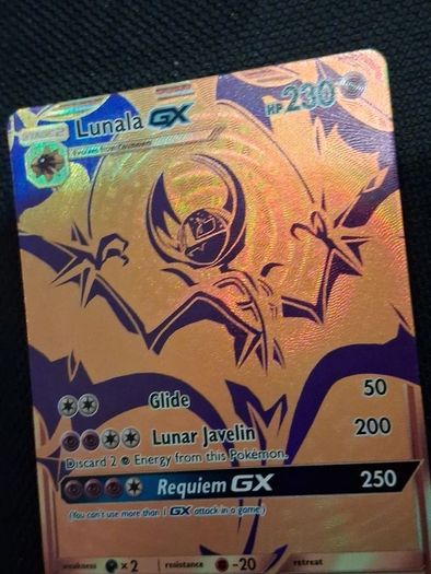pokemon card : lunala gx SM103a