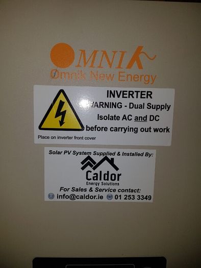 Complete Solar PV System (1.65kW Panels + 1.5kW Inverter + Roof Mounting Rails)