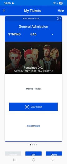 Fontaines DC SLANE 2027