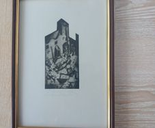 Tracy Staunton - Drimnagh Castle 1995; Etching 13/25