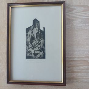 Tracy Staunton - Drimnagh Castle 1995; Etching 13/25