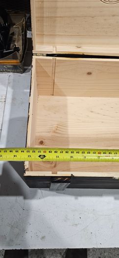 wooden box