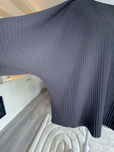 Ladies Long Sleeved Charcoal Grey Pleated Top from Autograph