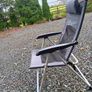 Set of 2 folding garden chairs with headrest Image 2