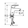 Hansgrohe Logis Single Lever Basin Mixer Image 6