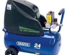 Draper Oil-Free Air Compressor, 24L