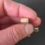 9k Gold big Cross 375 Image 2