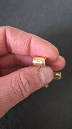 9k Gold big Cross 375