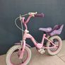 Olivia 14" girls bike - pink/purple Image 6