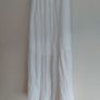 Stadavarius white cotton lined bo-ho maxi skirt size L ( 10-14 ) Image 7