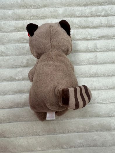 Ty Beanie Baby Bellies Petey the Raccoon approx. 6 Inch Plush Used Please see pictures