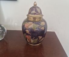 cloisonne lidded urn
