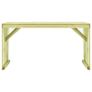 Garden Table 150x87x80 cm Impregnated Pinewood Image 3